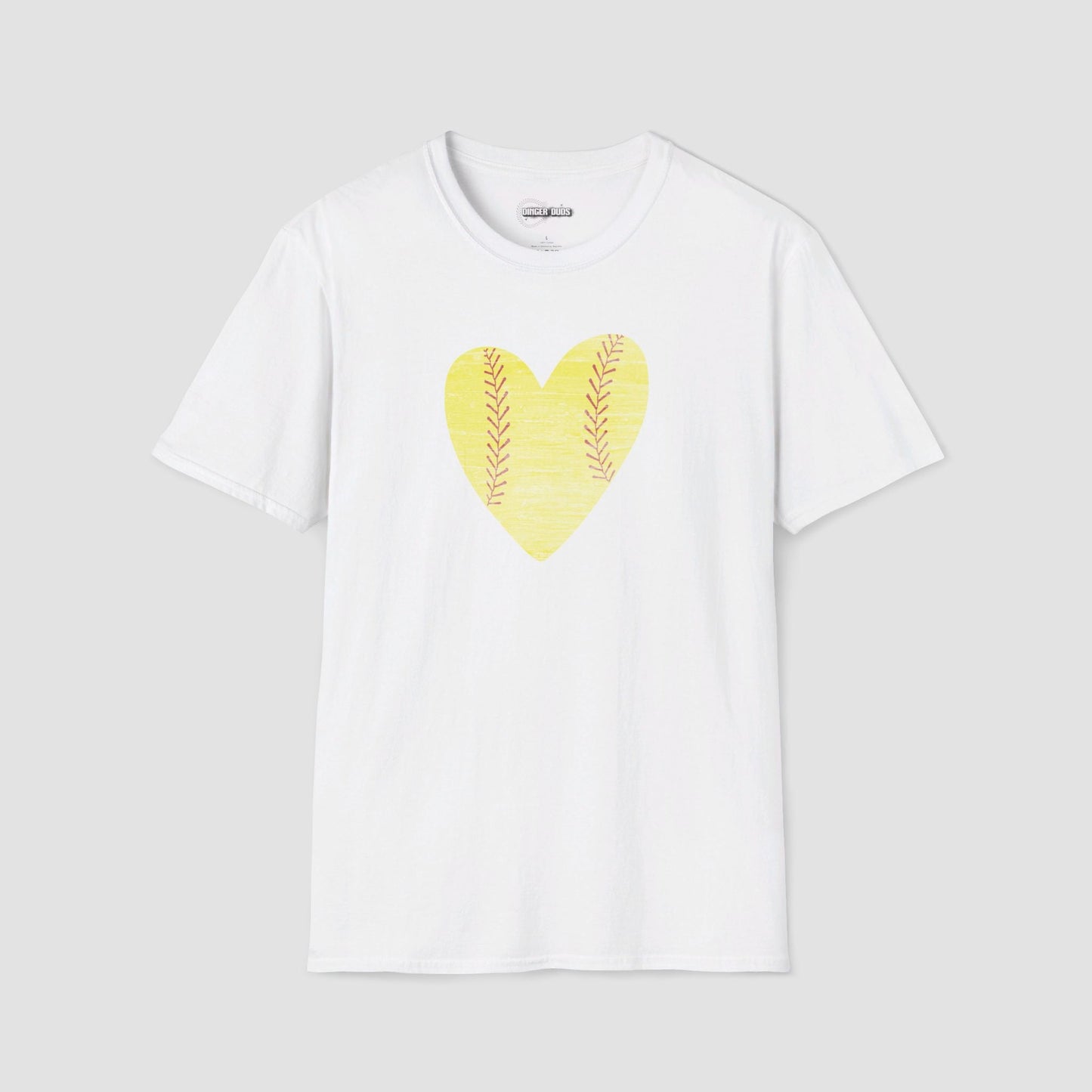 Heart Softball T-Shirt