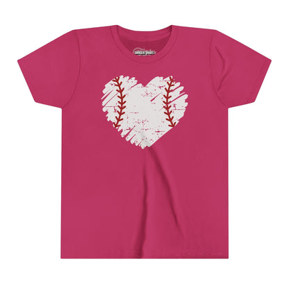 Baseball Heart Youth T-Shirt