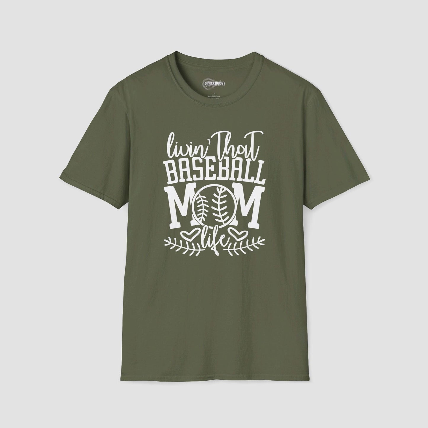 Livin That Baseball Mom Life T-Shirt