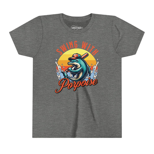 Swing With Porpoise Youth T-Shirt