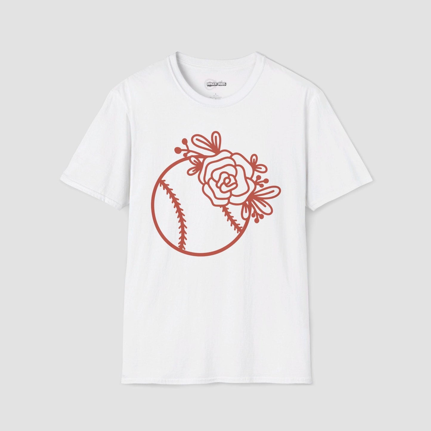 Floral baseball T-Shirt