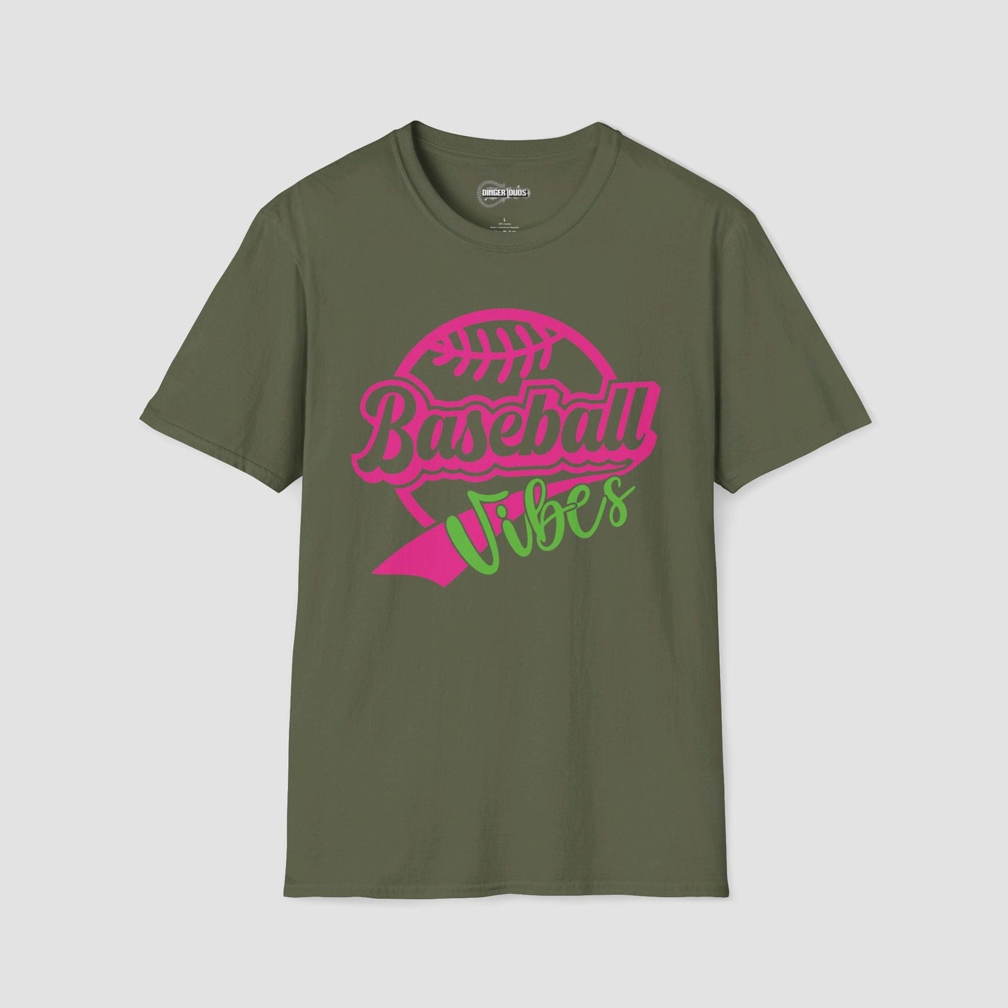 Neon Baseball Vibes T-Shirt