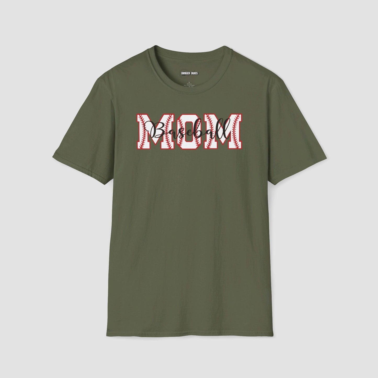 Baseball Mom Stitches T-Shirt