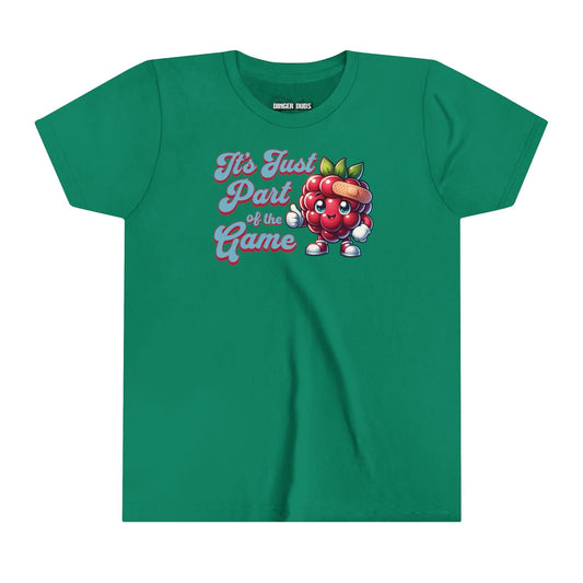 Raspberries are Part Of The Game Youth Softball T-Shirt