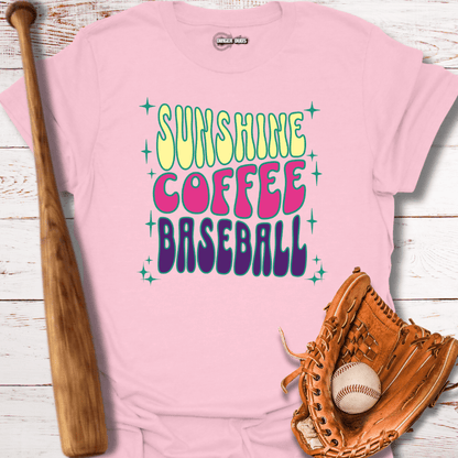 Sunshine Coffee Baseball T-Shirt