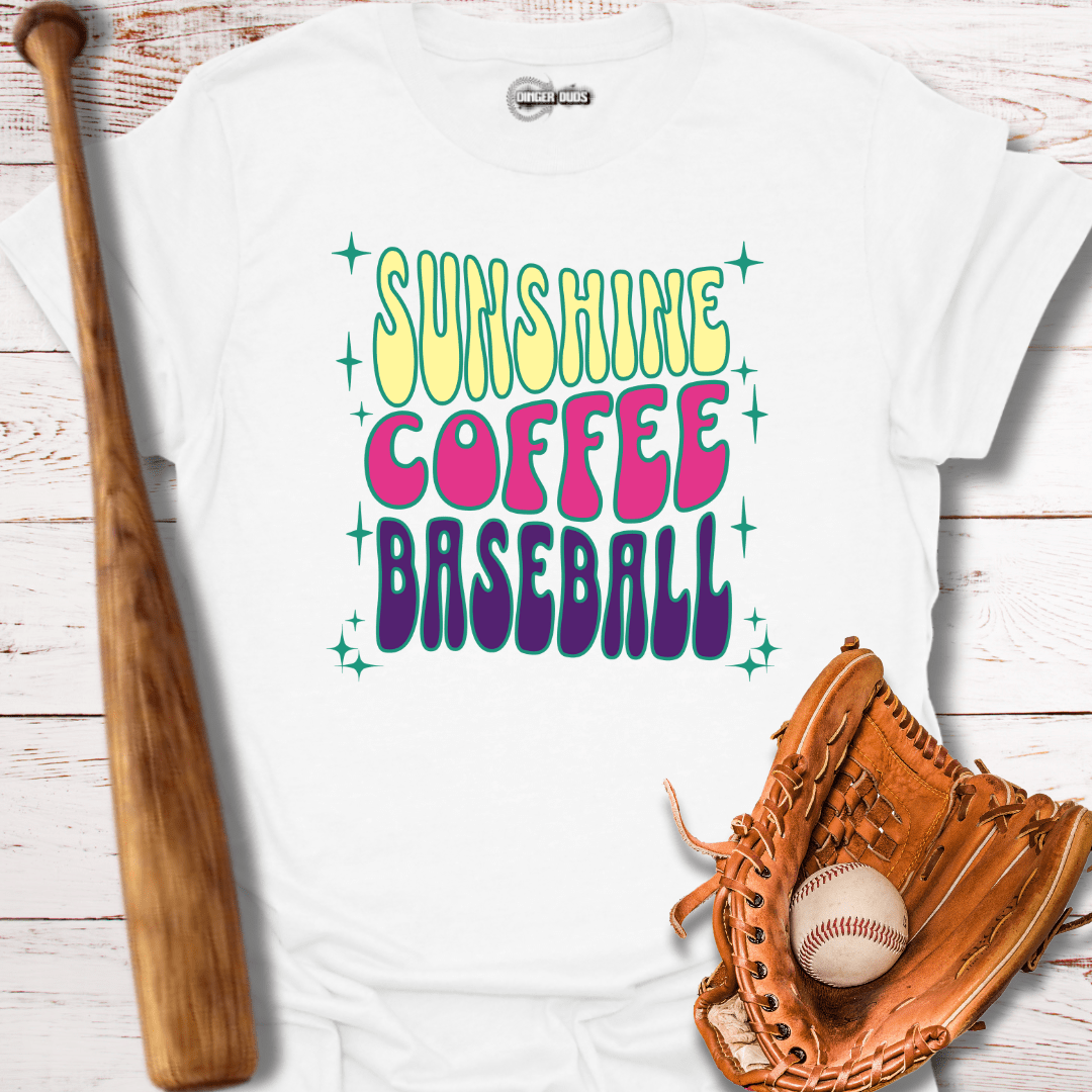 Sunshine Coffee Baseball T-Shirt