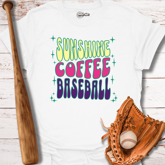 Sunshine Coffee Baseball T-Shirt