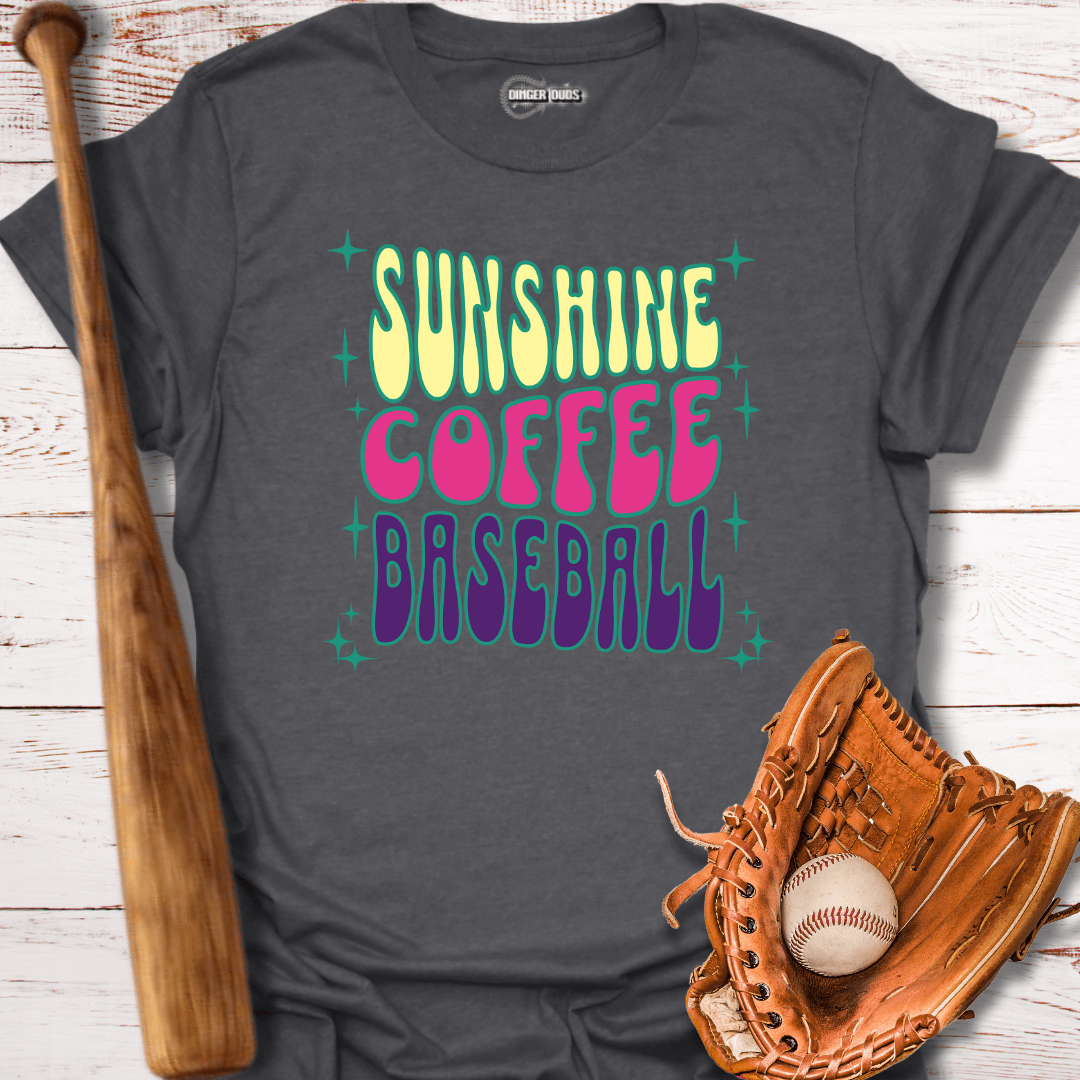 Sunshine Coffee Baseball T-Shirt