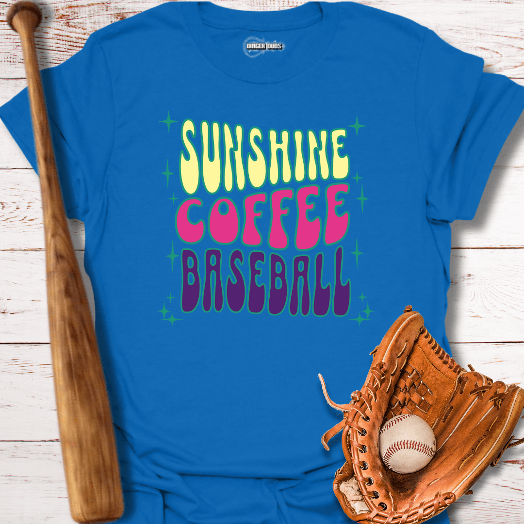 Sunshine Coffee Baseball T-Shirt