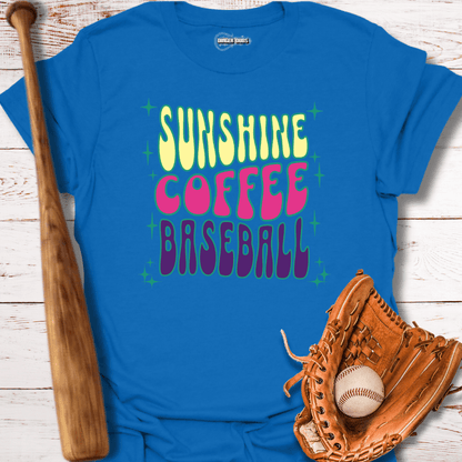 Sunshine Coffee Baseball T-Shirt