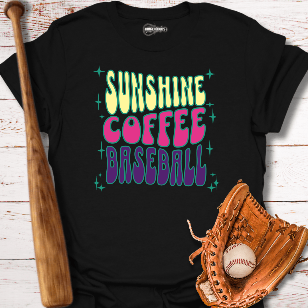 Sunshine Coffee Baseball T-Shirt