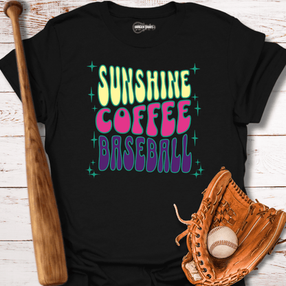Sunshine Coffee Baseball T-Shirt