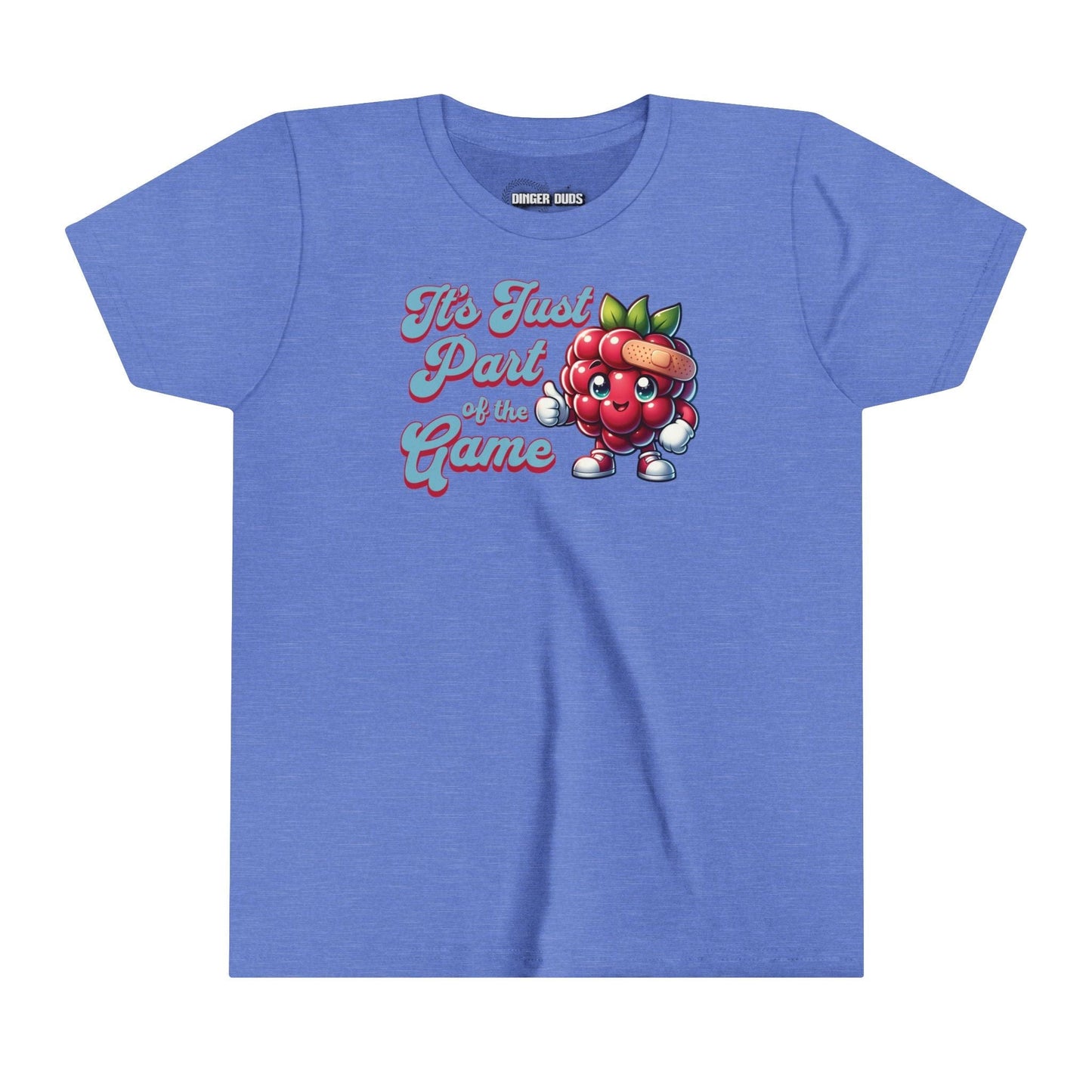 Raspberries are Part Of The Game Youth Softball T-Shirt