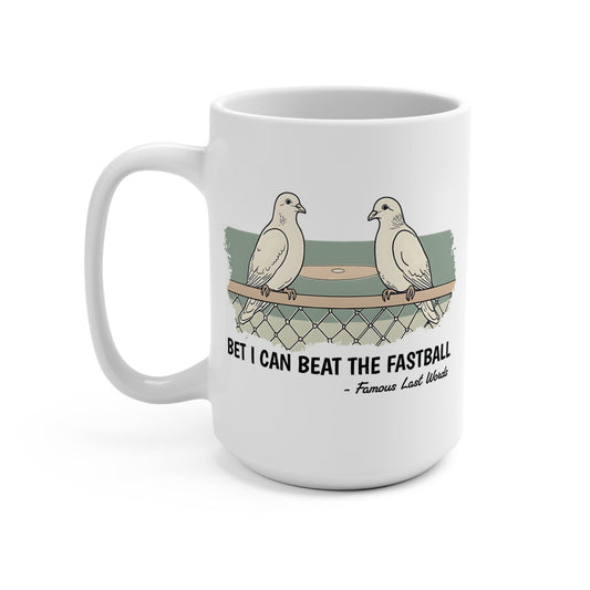 Randy Johnson vs The Bird 15oz Mug