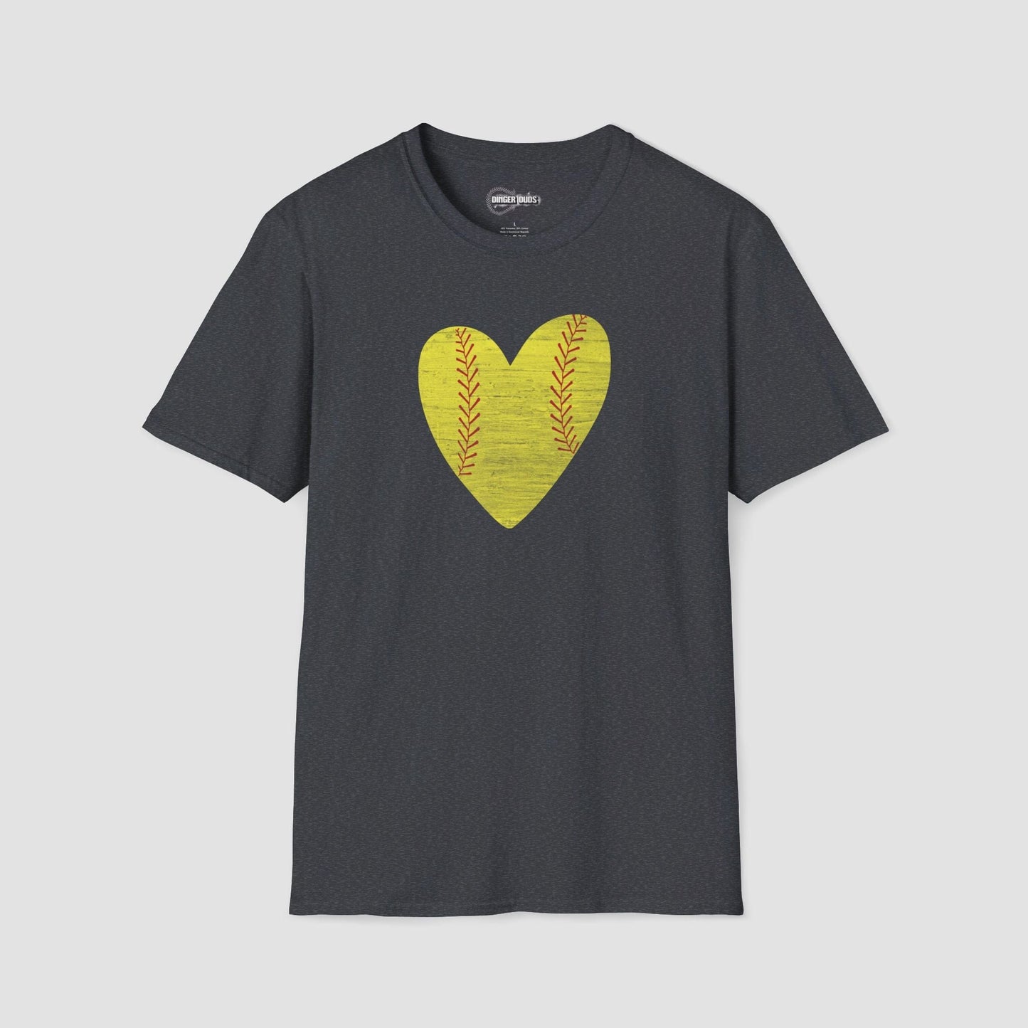 Heart Softball T-Shirt