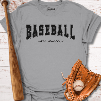 Collegiate Baseball Mom T-Shirt