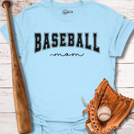 Collegiate Baseball Mom T-Shirt