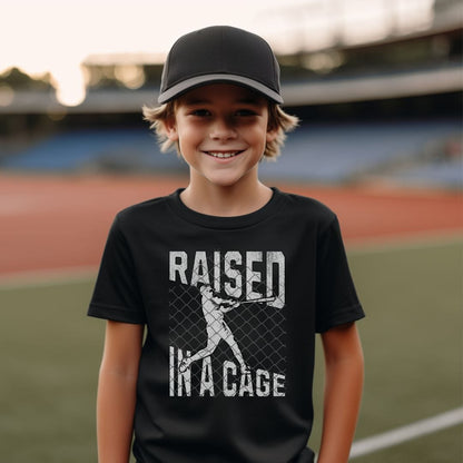 Raised In A Cage Youth T-Shirt