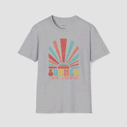 Summer and Softball T-Shirt