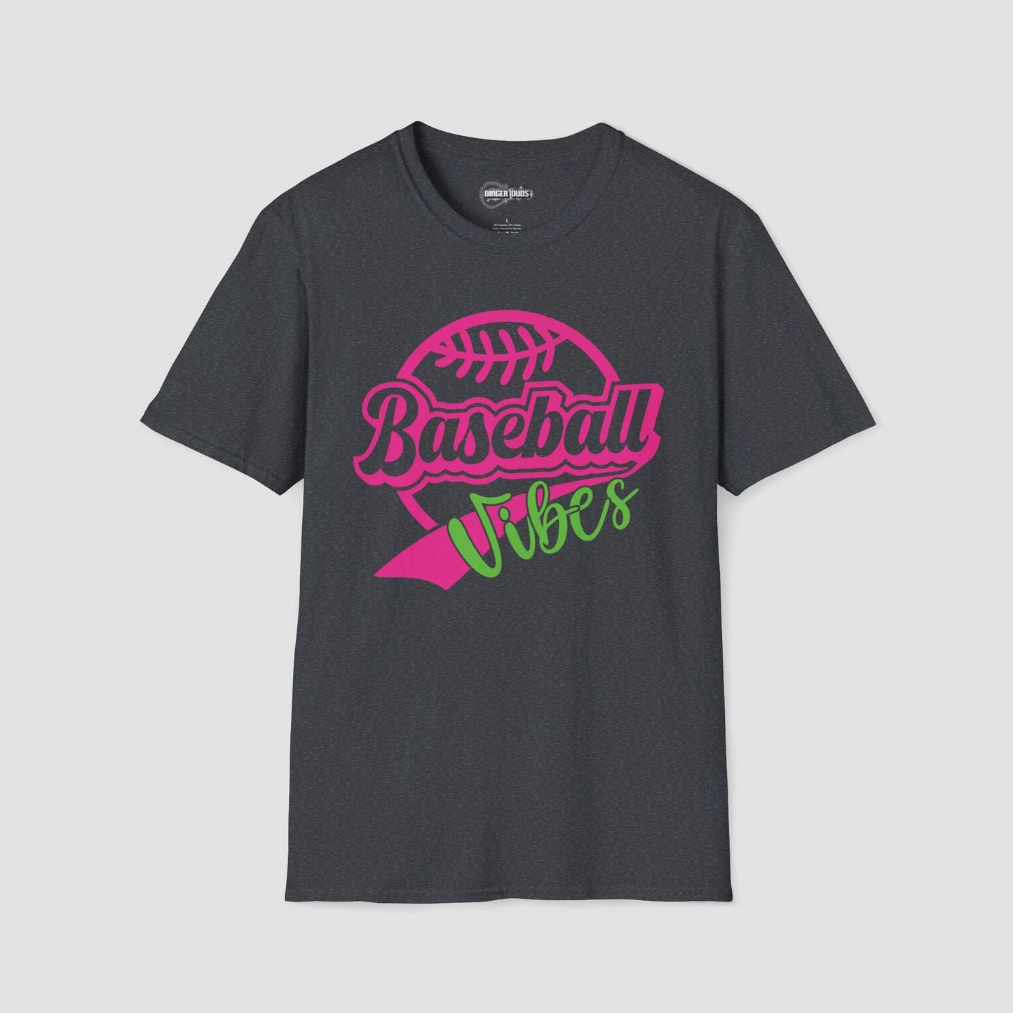 Neon Baseball Vibes T-Shirt