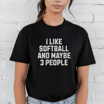 I Like Softball T-Shirt