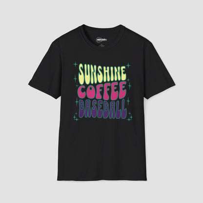 Sunshine Coffee Baseball T-Shirt