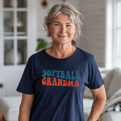 Retro Softball Grandma T-Shirt