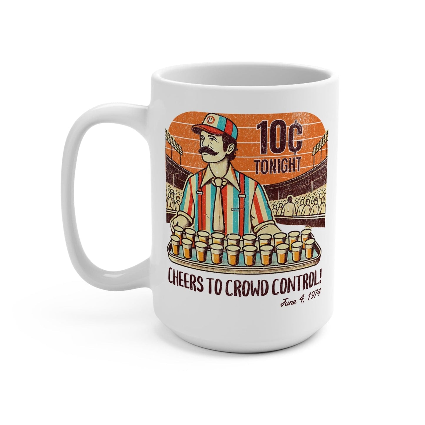 Cheers To Crowd Control 15oz Mug