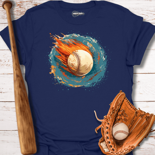 Flaming Ball T-Shirt