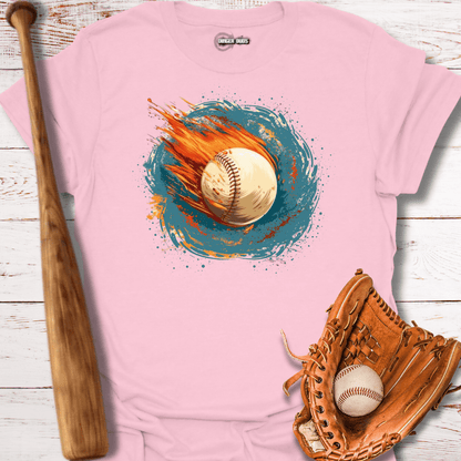 Flaming Ball T-Shirt