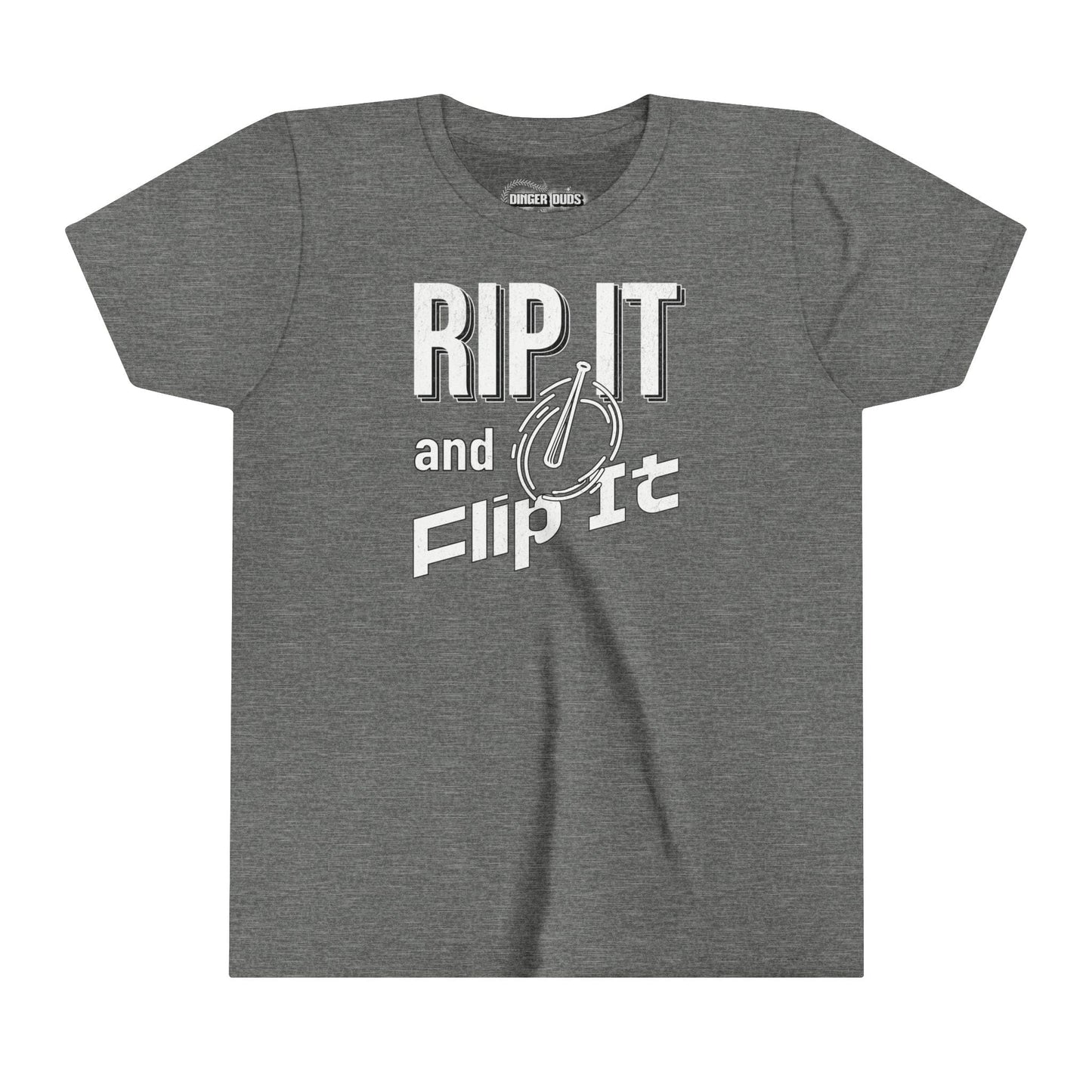 Rip it and Flip It Softball Youth T-Shirt