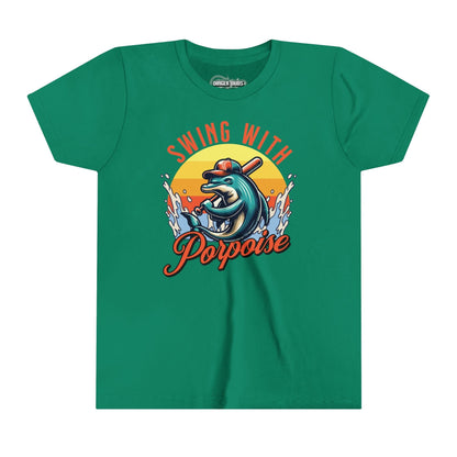 Swing With Porpoise Youth T-Shirt