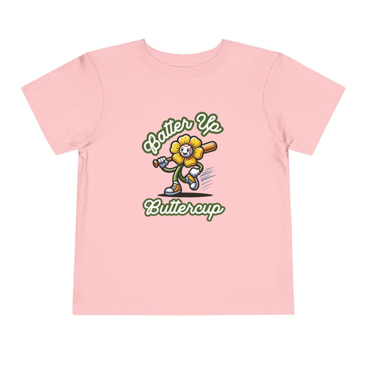 Batter Up Buttercup Toddler T-Shirt