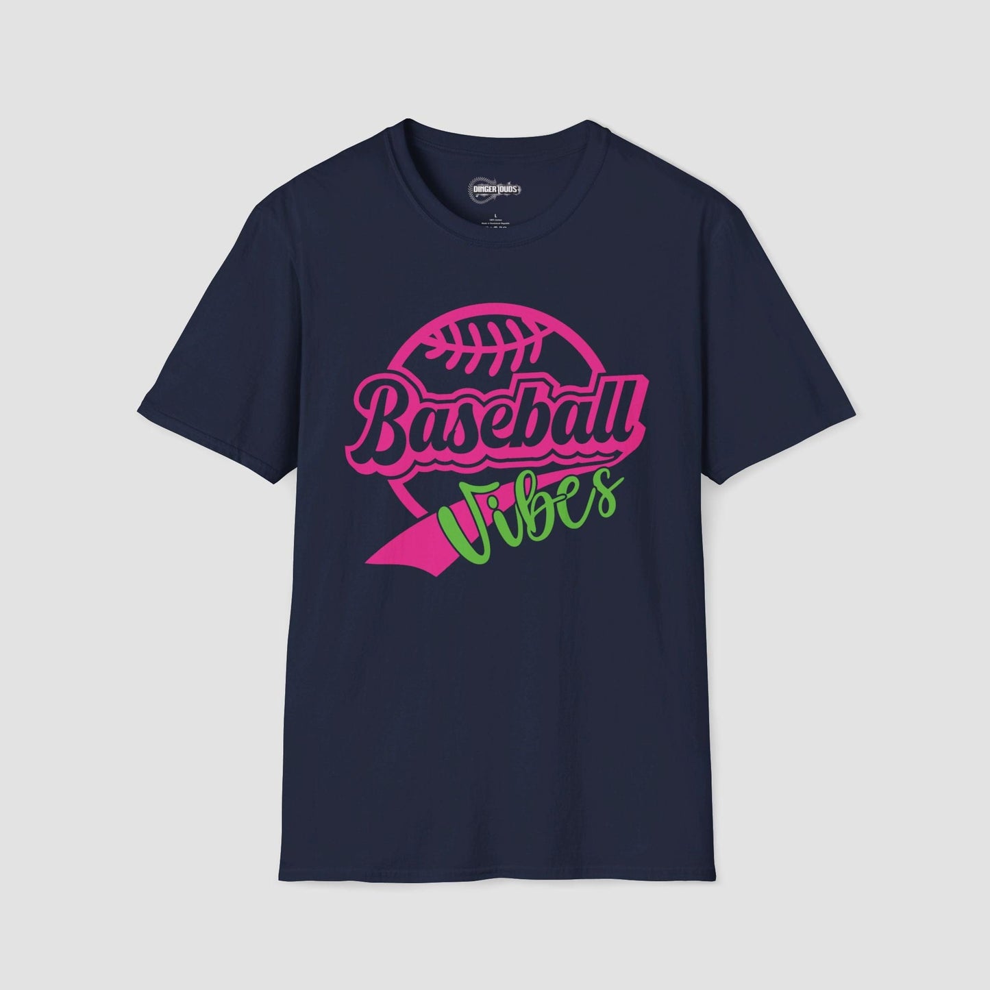 Neon Baseball Vibes T-Shirt