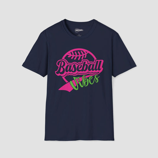 Neon Baseball Vibes T-Shirt