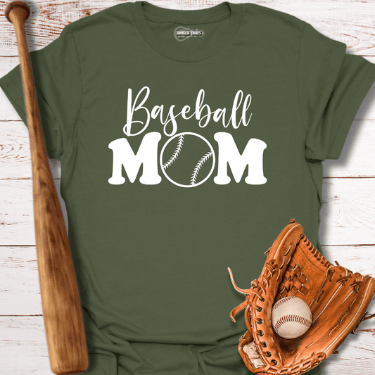 Baseball MOM T-Shirt