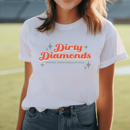 Dirty Diamonds Softball T-Shirt