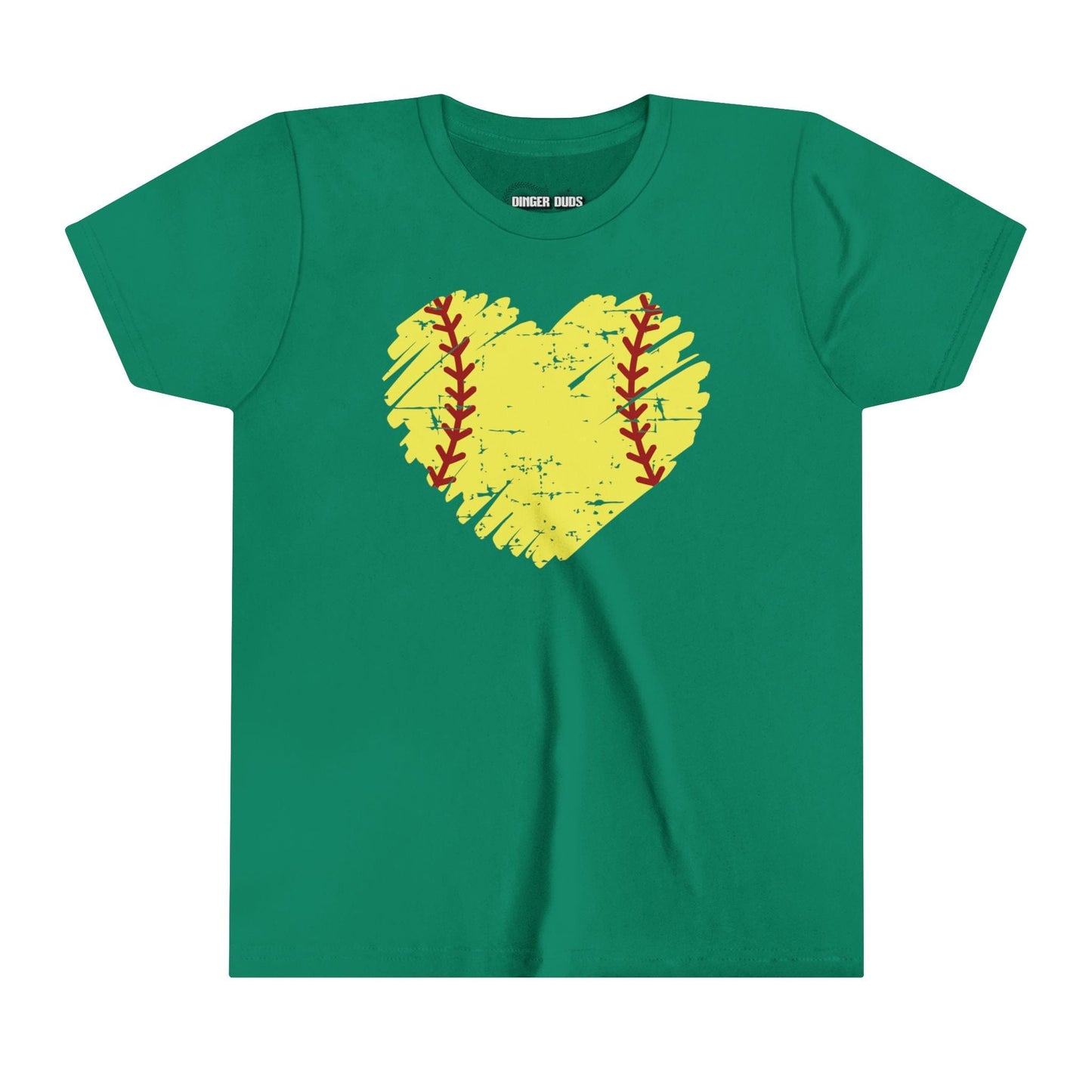 Softball Heart Youth T-Shirt