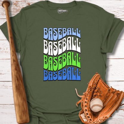 Baseball x4 T-Shirt