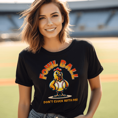 Fowl Ball Softball T-Shirt