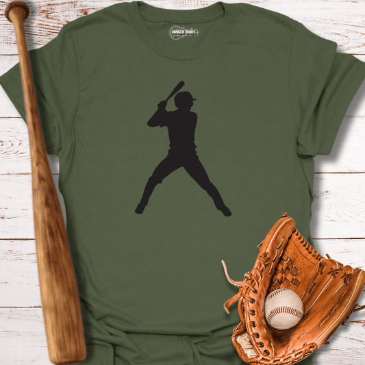 Up to Bat Silhouette T-Shirt
