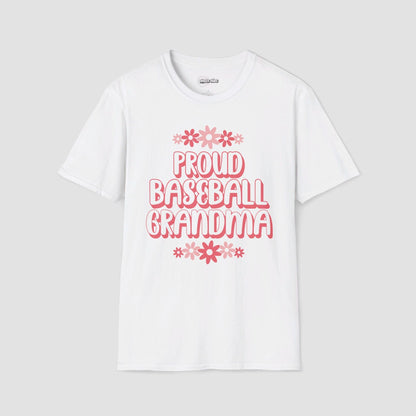 Proud Baseball Grandma T-Shirt