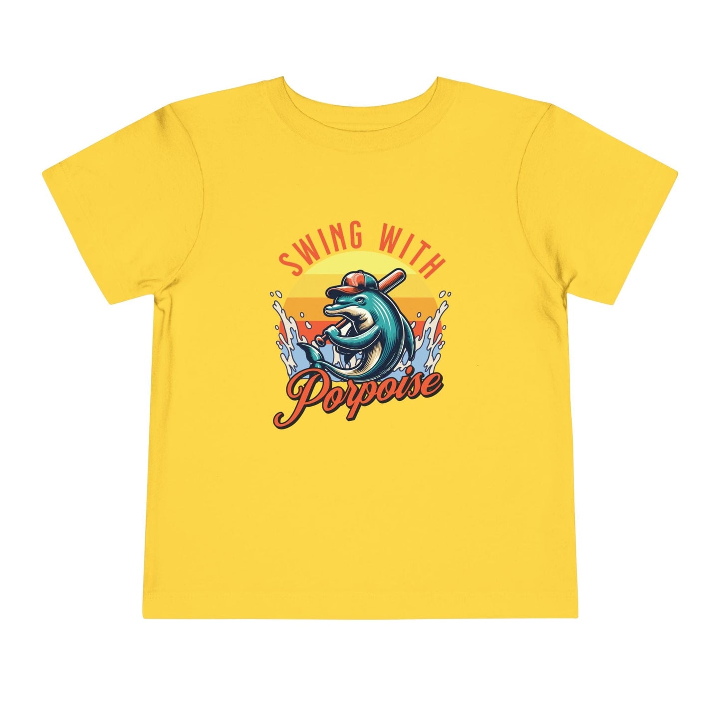 Swing With Porpoise Toddler T-Shirt