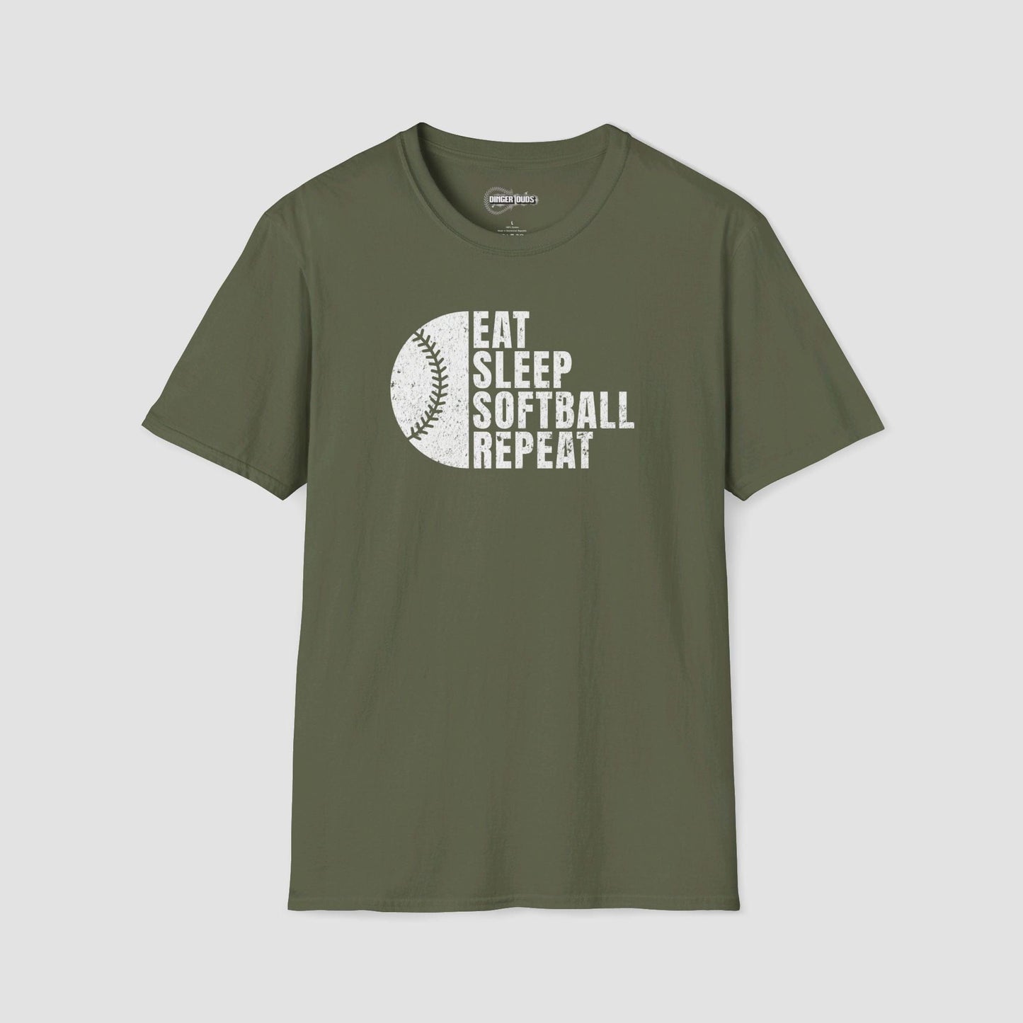 Eat Sleep Softball T-Shirt