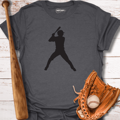 Up to Bat Silhouette T-Shirt