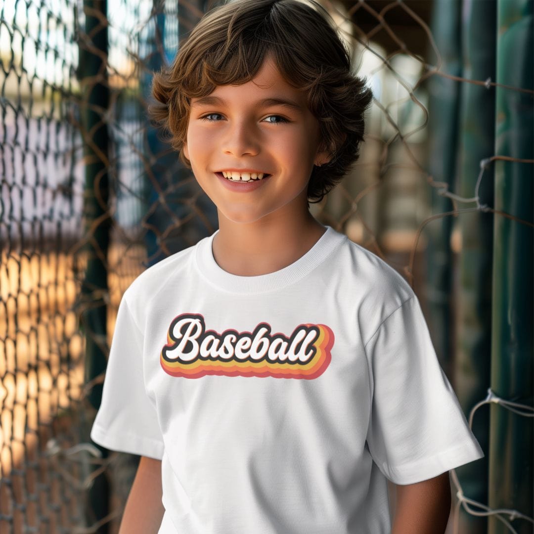 Retro Baseball Youth T-Shirt