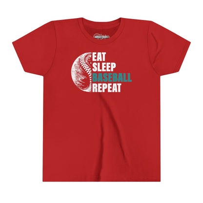 Eat Sleep Repeat Youth T-Shirt