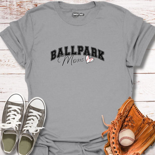 Ballpark Mom Baseball T-Shirt