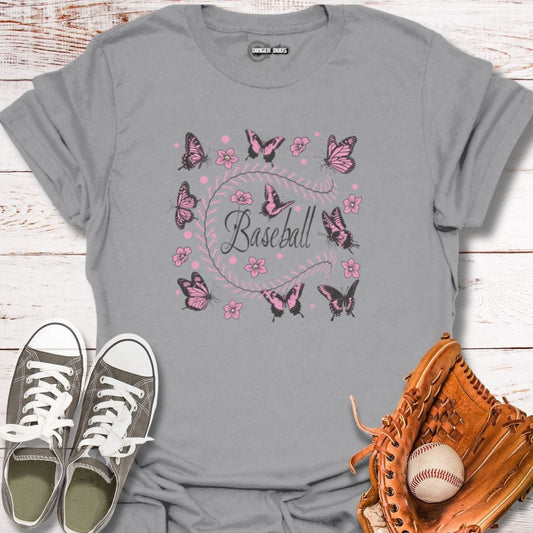 Baseballs & Butterflies T-Shirt
