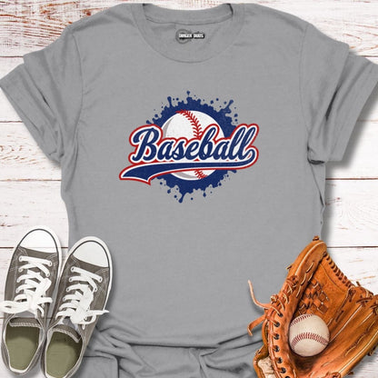 Baseball Splatter T-Shirt